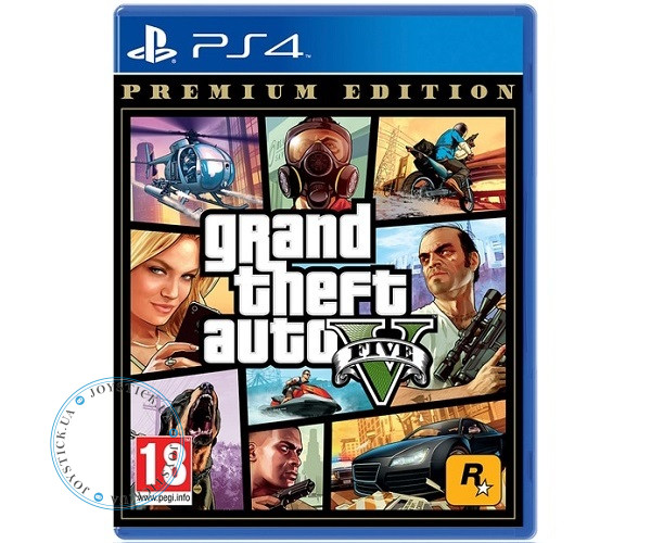 Grand Theft Auto V: Premium Edition - GTA 5 (PS4) (російська версія)